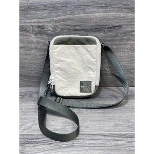 Lululemon Easy Access Crossbody Bag Ivory/Olive Nylon Shoulder Travel Adjustable